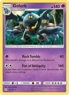 Golurk, Cosmic Eclipse 90/236