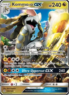 Kommo-o GX, Guardians Rising 100/145