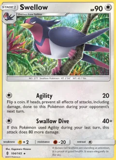 Swellow, Guardians Rising 104/145