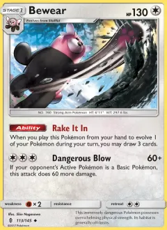Bewear, Guardians Rising 113/145
