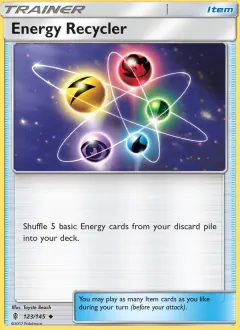 Energy Recycler, Guardians Rising 123/145
