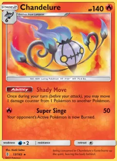 Chandelure, Guardians Rising 13/145