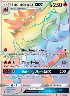 Incineroar GX, Guardians Rising 147/145