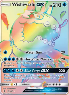 Wishiwashi GX, Guardians Rising 151/145