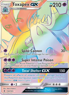 Toxapex GX, Guardians Rising 154/145