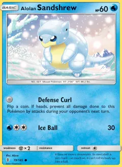 Alolan Sandshrew, Guardians Rising 19/145