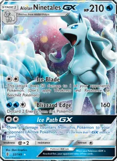 Alolan Ninetales GX, Guardians Rising 22/145