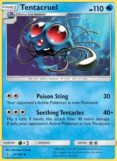 Tentacruel, Guardians Rising 24/145
