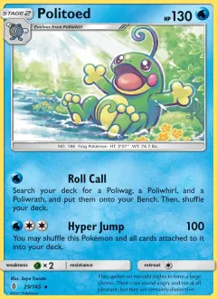Politoed, Guardians Rising 25/145