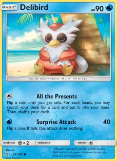 Delibird, Guardians Rising 26/145