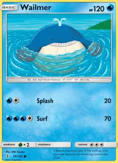 Wailmer, Guardians Rising 29/145