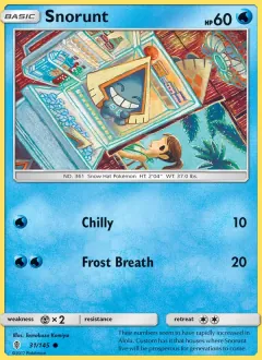 Snorunt, Guardians Rising 31/145