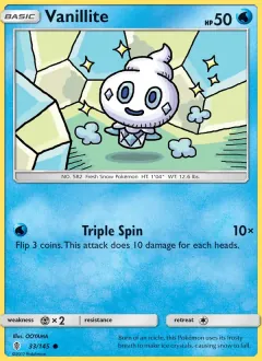 Vanillite, Guardians Rising 33/145