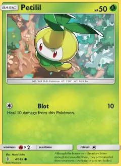 Petilil, Guardians Rising 4/145