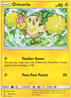 Oricorio, Guardians Rising 46/145