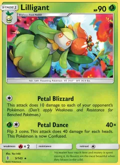 Lilligant, Guardians Rising 5/145