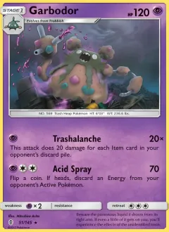 Garbodor, Guardians Rising 51/145