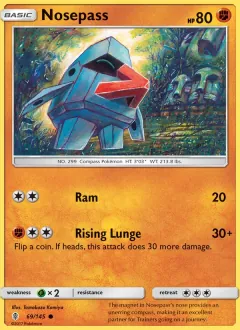 Nosepass, Guardians Rising 69/145