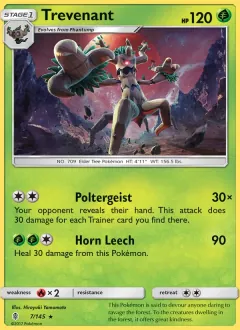 Trevenant, Guardians Rising 7/145