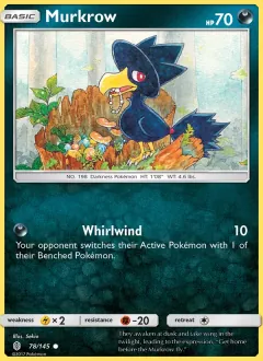 Murkrow, Guardians Rising 78/145