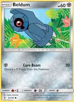 Beldum, Guardians Rising 83/145