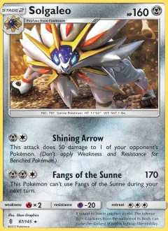 Solgaleo, Guardians Rising 87/145