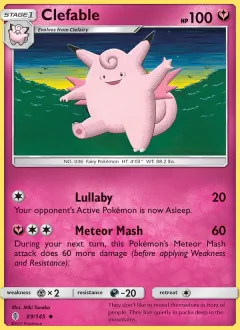 Clefable, Guardians Rising 89/145