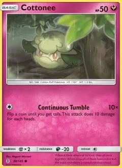 Cottonee, Guardians Rising 90/145