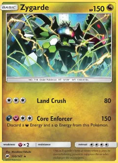 Zygarde, Burning Shadows 100/147