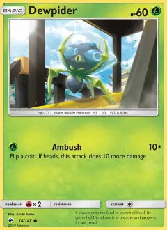 Dewpider, Burning Shadows 14/147