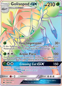 Golisopod GX, Burning Shadows 148/147