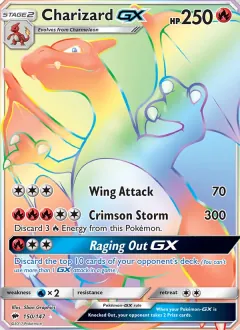 Charizard GX, Burning Shadows 150/147