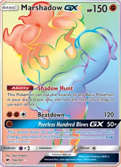 Marshadow GX, Burning Shadows 156/147