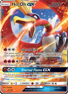 Ho-Oh GX, Burning Shadows 21/147