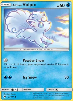 Alolan Vulpix, Burning Shadows 27/147