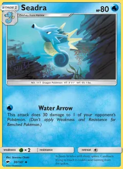 Seadra, Burning Shadows 30/147