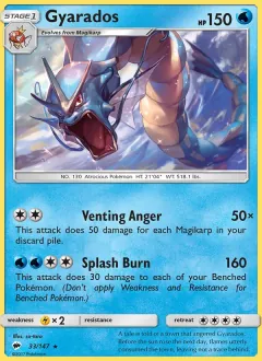 Gyarados, Burning Shadows 33/147