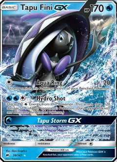 Tapu Fini GX, Burning Shadows 39/147