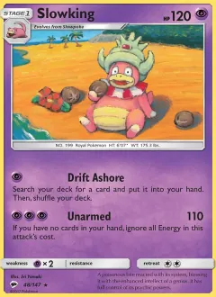Slowking, Burning Shadows 48/147