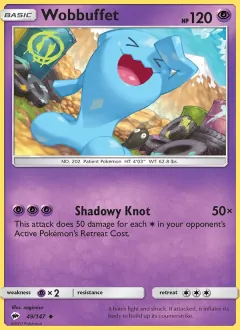 Wobbuffet, Burning Shadows 49/147