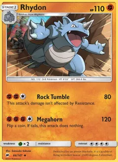 Rhydon, Burning Shadows 66/147