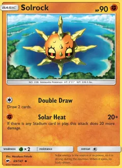 Solrock, Burning Shadows 69/147