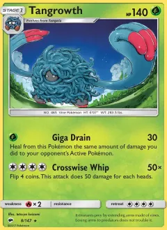 Tangrowth, Burning Shadows 8/147