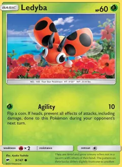 Ledyba, Burning Shadows 9/147