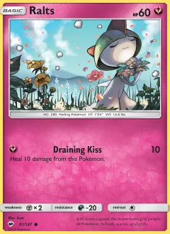 Ralts, Burning Shadows 91/147