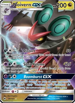 Noivern GX, Burning Shadows 99/147