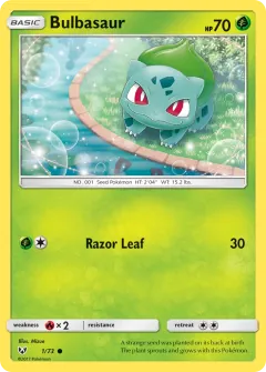 Bulbasaur, Shining Legends 1/73