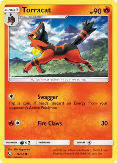 Torracat, Shining Legends 16/73