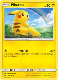 Pikachu, Shining Legends 28/73