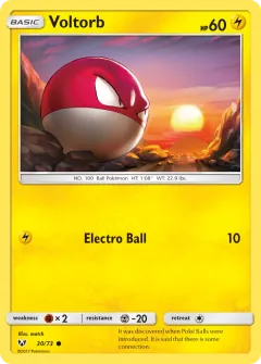 Voltorb, Shining Legends 30/73